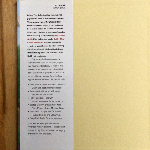 Bobby Flay Cooks American Hardcover Cookbook by Bobby Flay - Picture 2 of 6